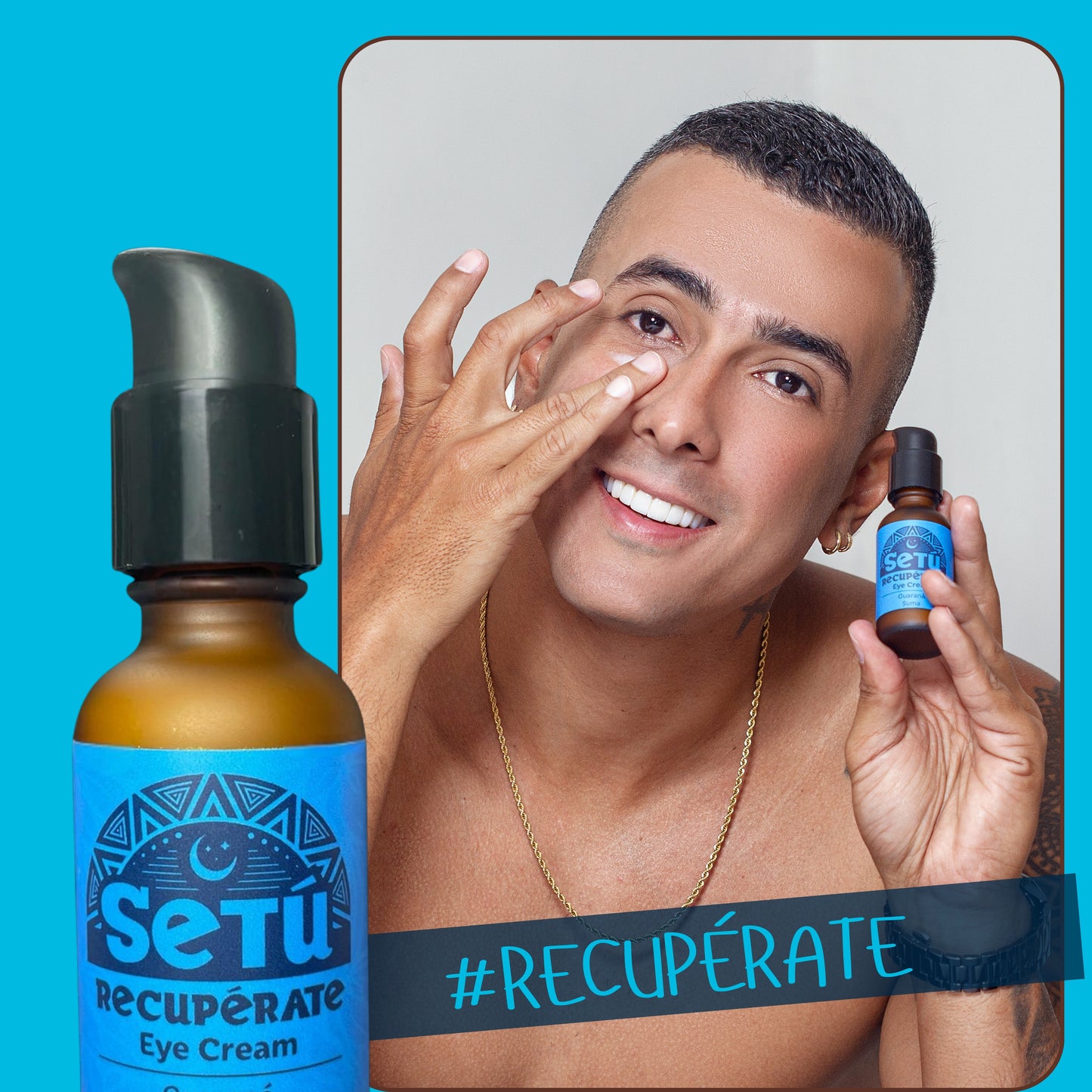 Setú® Crema para Ojos con Guaraná y Raíz de Suma