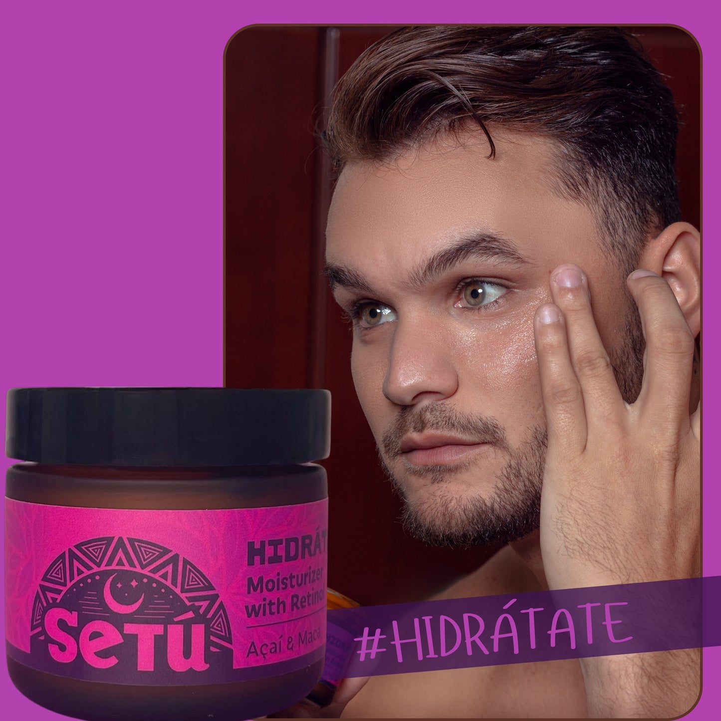 Setú® Moisturizing Retinol Cream with Açaí & Maca Root