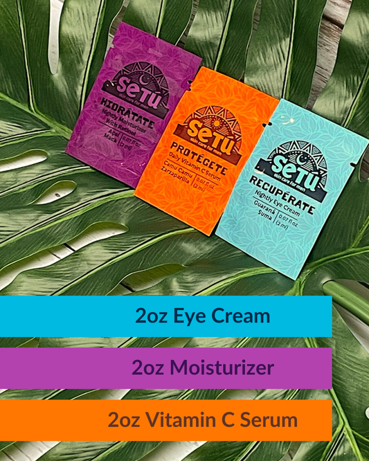Setú® SkinCare Sachets & Samples