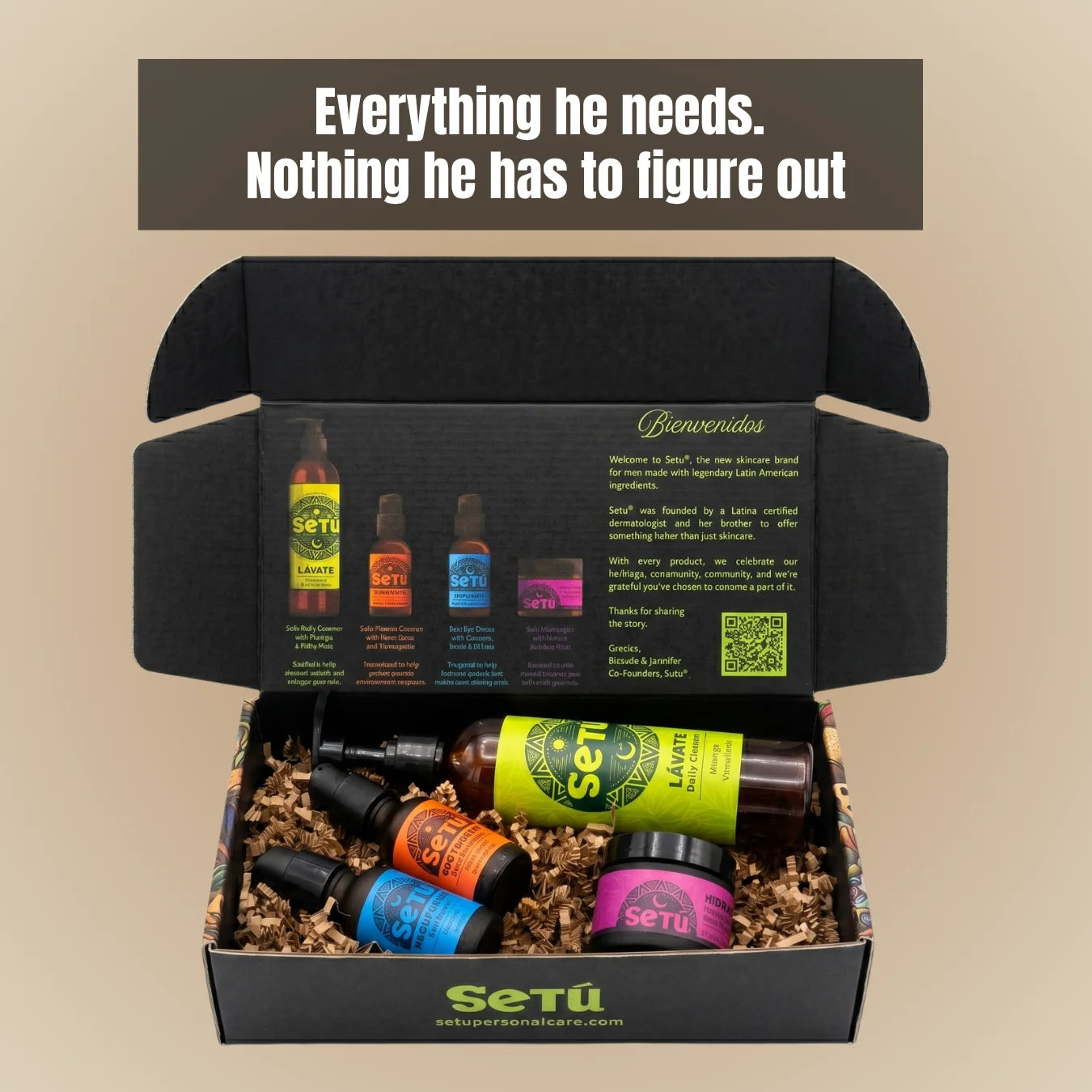 Men's 4-Step Complete Routine Gift Box