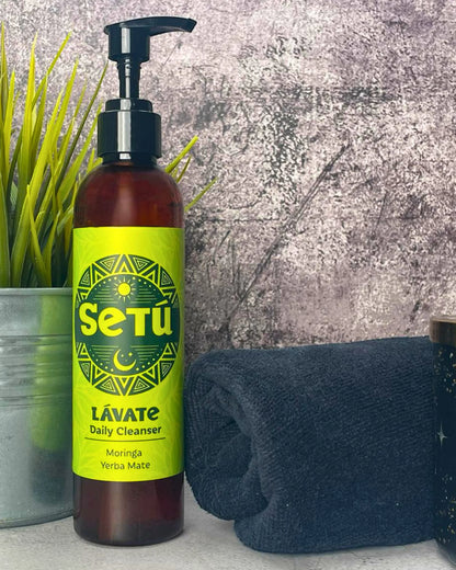 Setú® Daily Cleanser for Men with Moringa & Yerba Mate | Gentle Face Wash