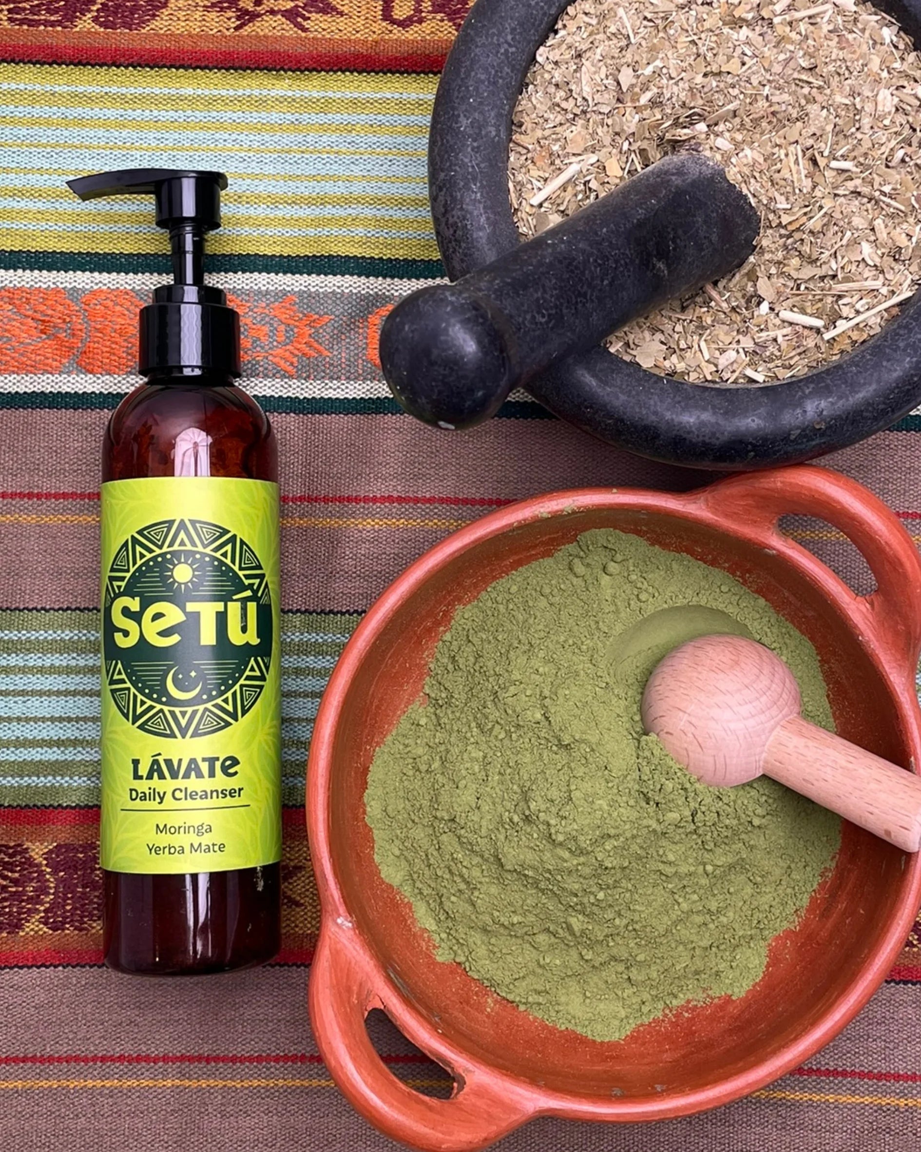 Setú® Daily Cleanser for Men with Moringa & Yerba Mate – Setú