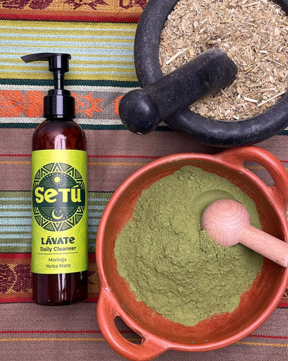 Setú® Daily Cleanser for Men with Moringa & Yerba Mate | Gentle Face Wash