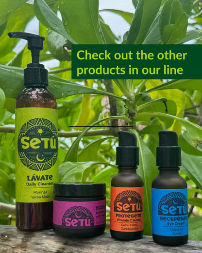 Setú® Daily Cleanser for Men with Moringa & Yerba Mate | Gentle Face Wash