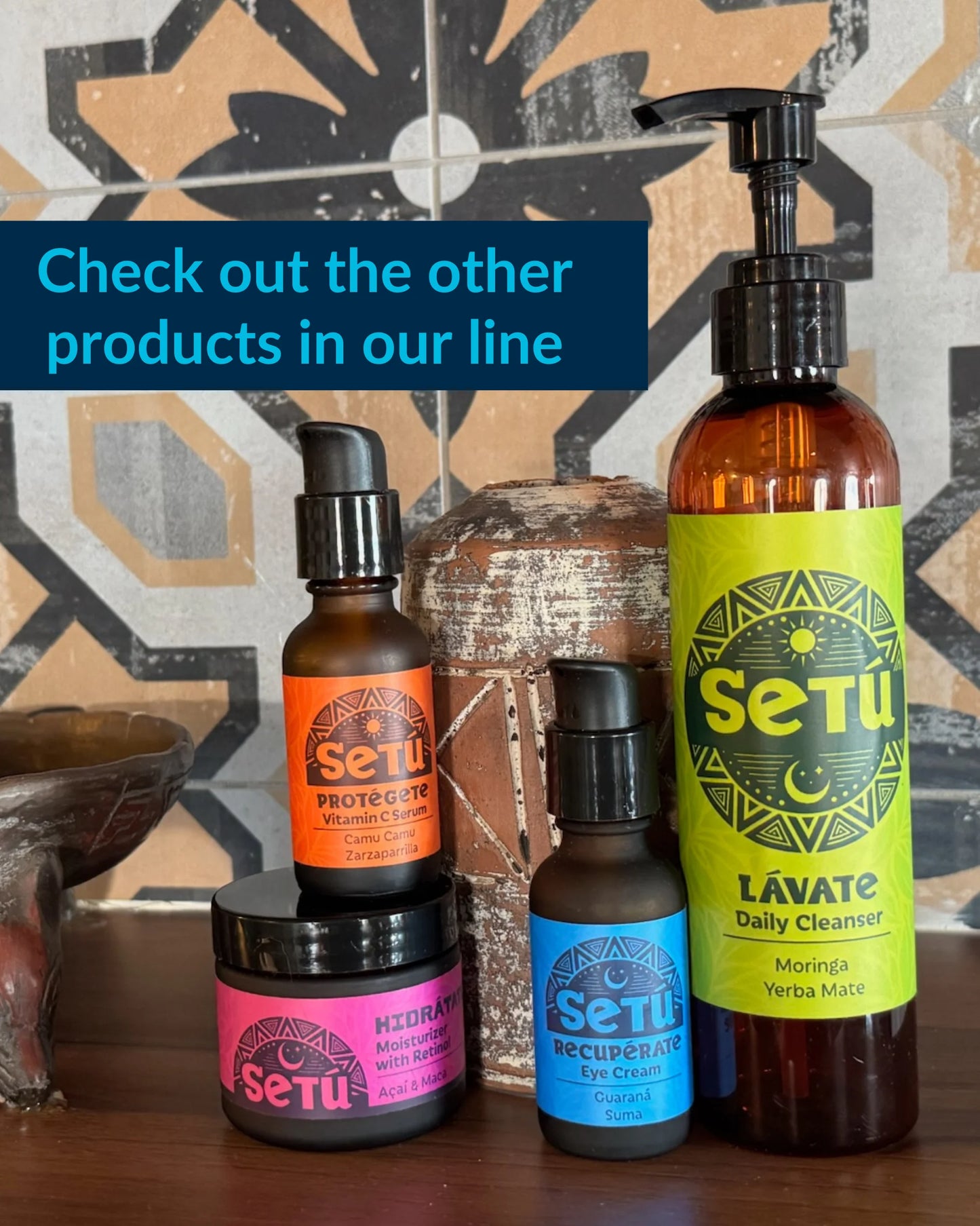 Setú® Eye Cream with Guaraná, Suma & Achiote | Brighten & Hydrate Eyes