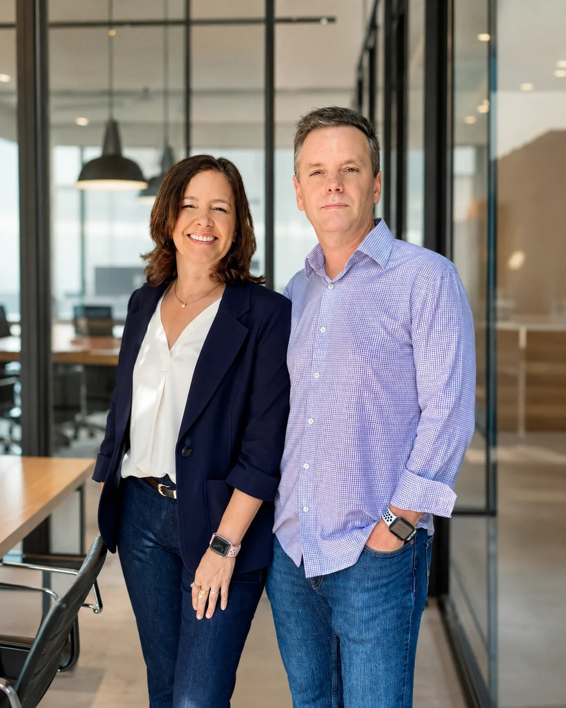 Jennifer Aranda and Ricardo Aranda co-founders of Setu Skincare for Men
