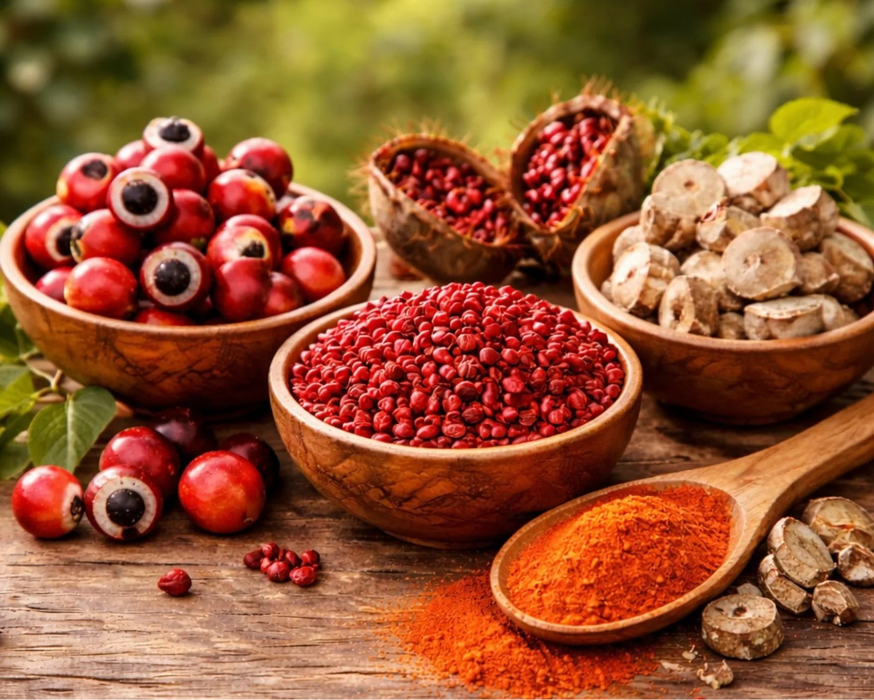 Guarana, Achiote, and Suma in Setu Eye Cream for Men
