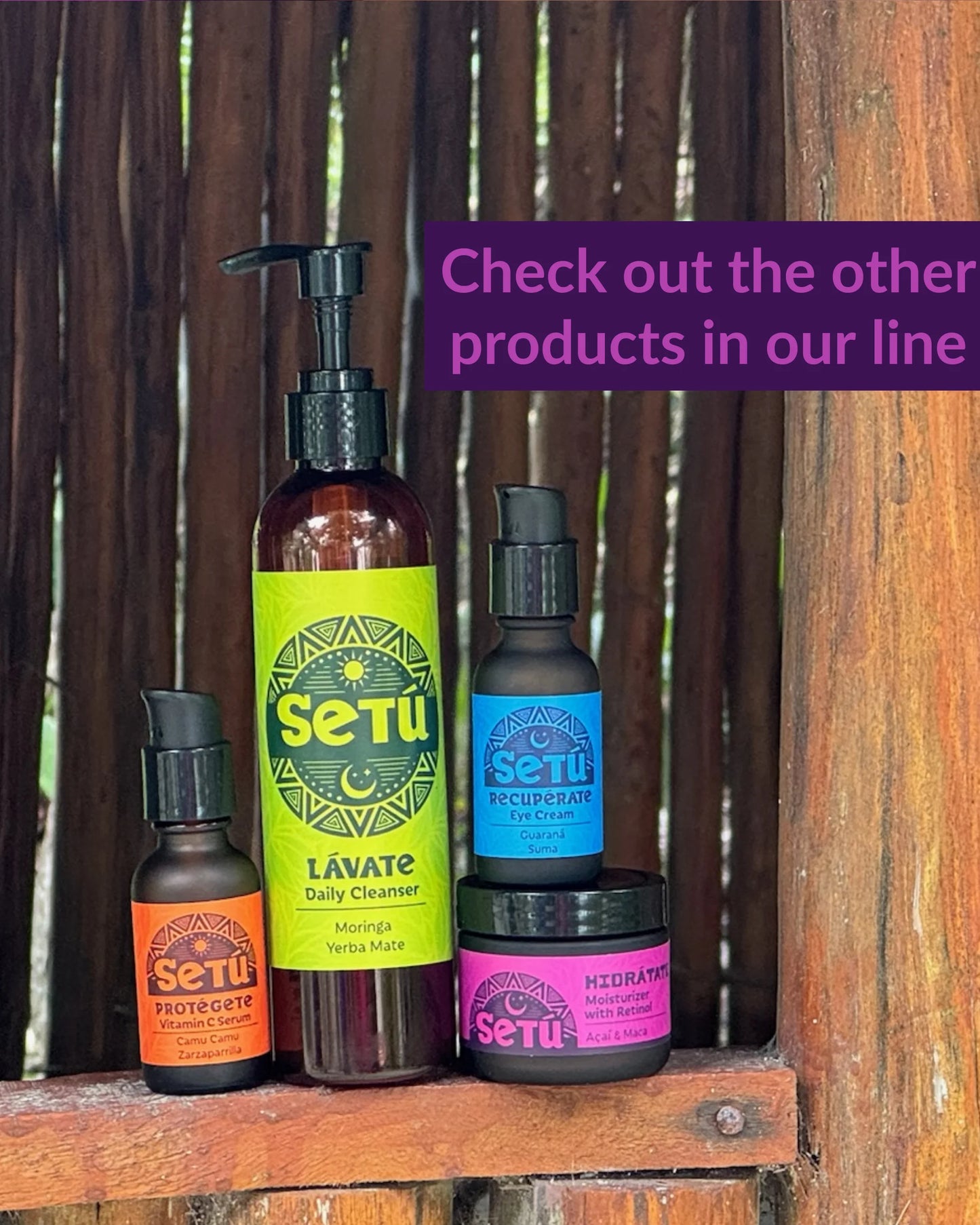 Setú® Hidratante con Retinol, Maca y Açaí | Crema de noche