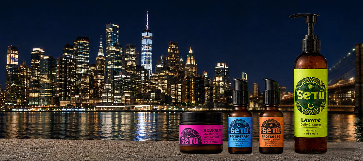 Image of NYC with Setu Skincare