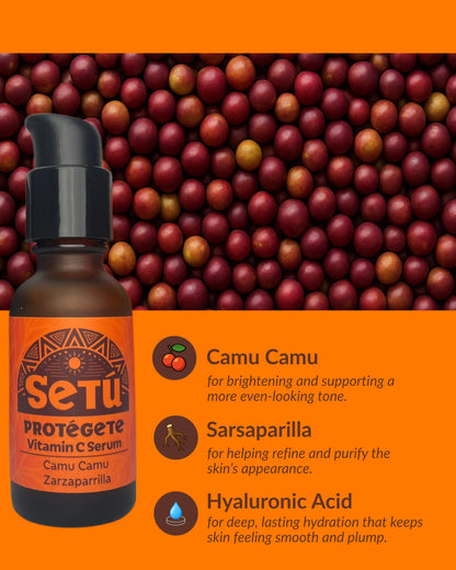 Setú® Vitamin C Serum with Camu Camu & Zarzaparrilla | Brightening Treatment