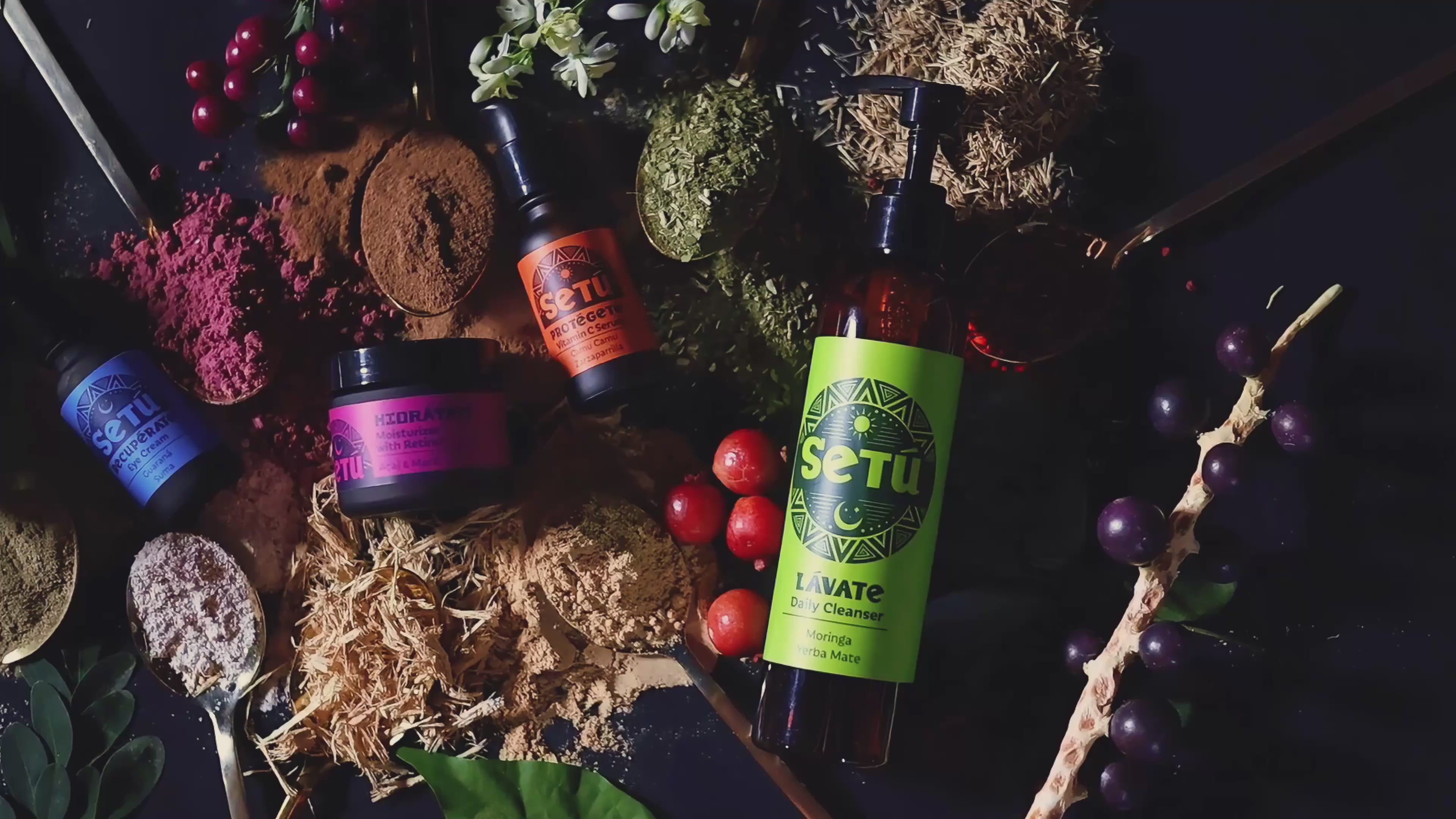 Load video: Setu Skincare for Men Latin American Ingredients
