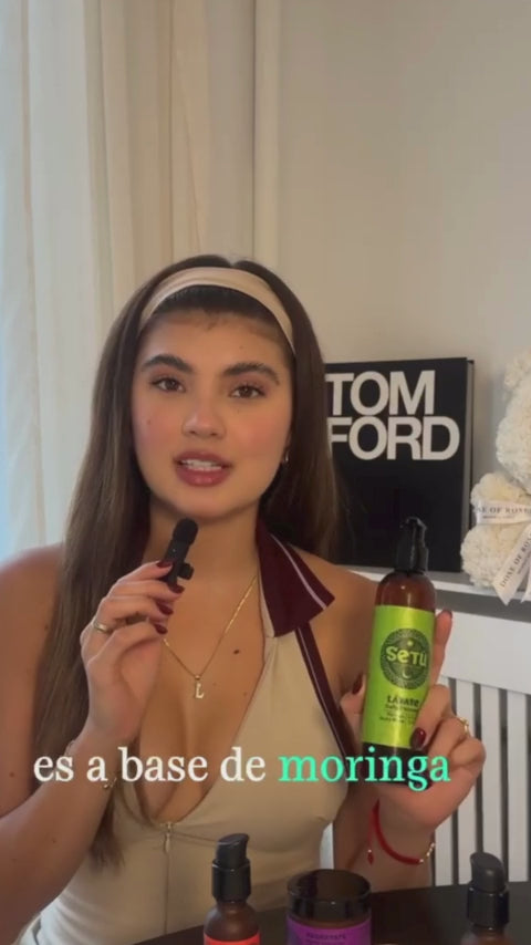 Luisa UGC Content Creator for Setu Skincare for Men with Latino Ingredients