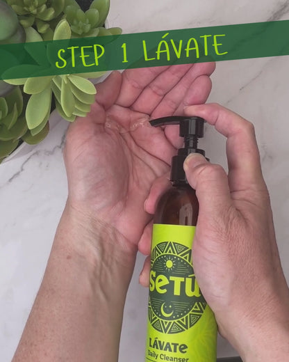 Setú® Daily Cleanser for Men with Moringa & Yerba Mate | Gentle Face Wash