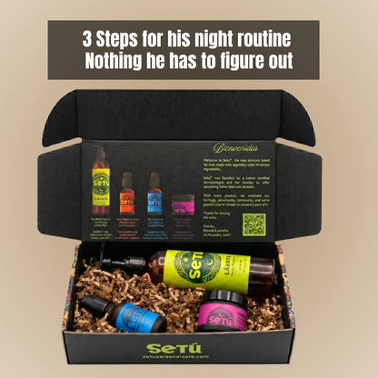 Men's 3-Step Night Routine Gift Box